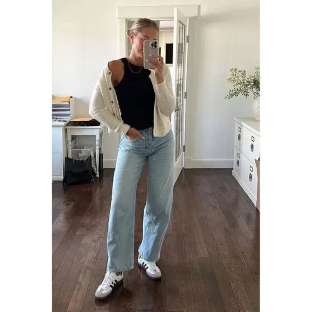 SKIMS Fits Everybody High Neck Bodysuit in Onyx Black Size XX-Small - Picture 2 of 16